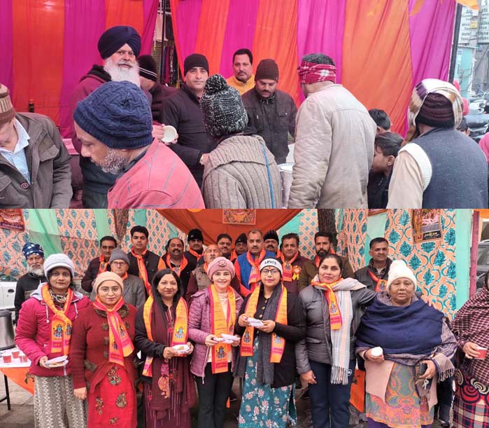 Anchors were installed at different places in the joy of Ram Lala's life prestige